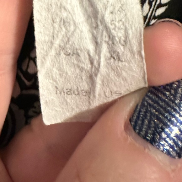 Venus Black Pattern Dress - Picture 3 of 4